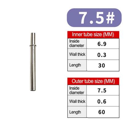 Fishing Rod Connecting Tube Fishing Rod Building Repair Fishing Pole DIY Ishing Rod Repair Accessorie
