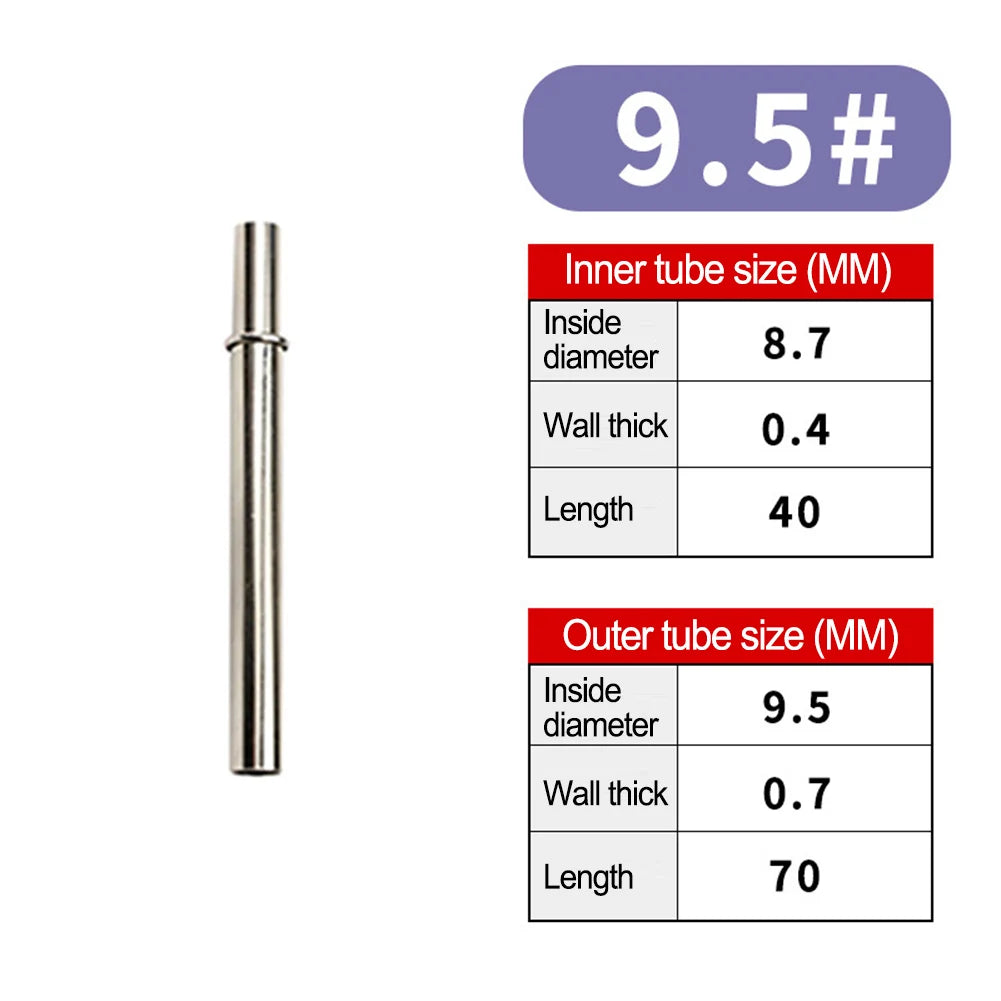 Fishing Rod Connecting Tube Fishing Rod Building Repair Fishing Pole DIY Ishing Rod Repair Accessorie