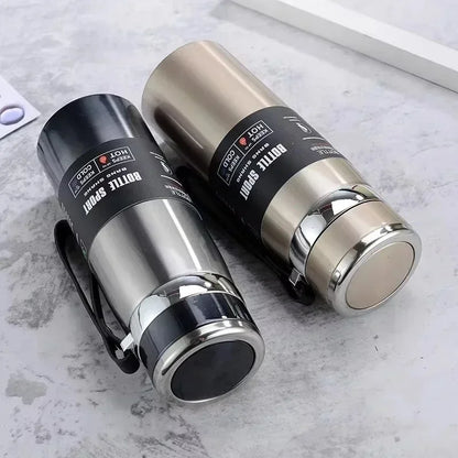 800ML ML Thermos Thermos Thermos Thermos Coffee Vacuum Flask Coffee Tea Stainless Steel Thermos Leak-proof Office Use
