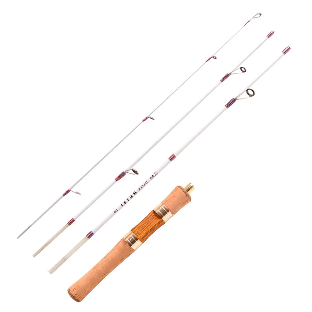 Telescopic Fishing Rod XUL Soft Ultralight Mini Fishing Pole Rotatable Portable Fishing Rods 4 Section Fiberglass Fishing Tackle