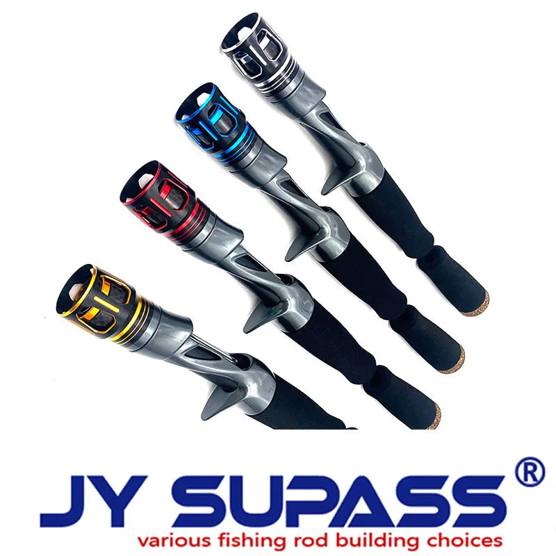 JY SUPASS YCS fishing rod building kit Reel Seat Locking Nut EVA Cork Grip Use To DIY Fish Rod Building and Repair