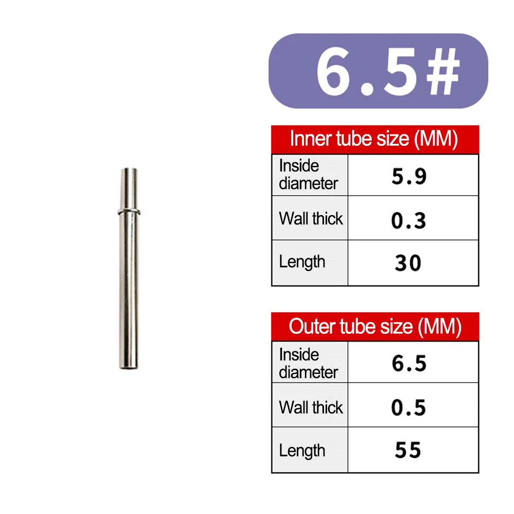 Fishing Rod Connecting Tube Fishing Rod Building Repair Fishing Pole DIY Ishing Rod Repair Accessorie