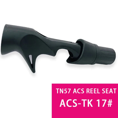 TN57 #16 #17 ACS Rod Building Casting Fishing Rod Reel Seat Standard Repair Rod Building Components DIY Fishing Rod