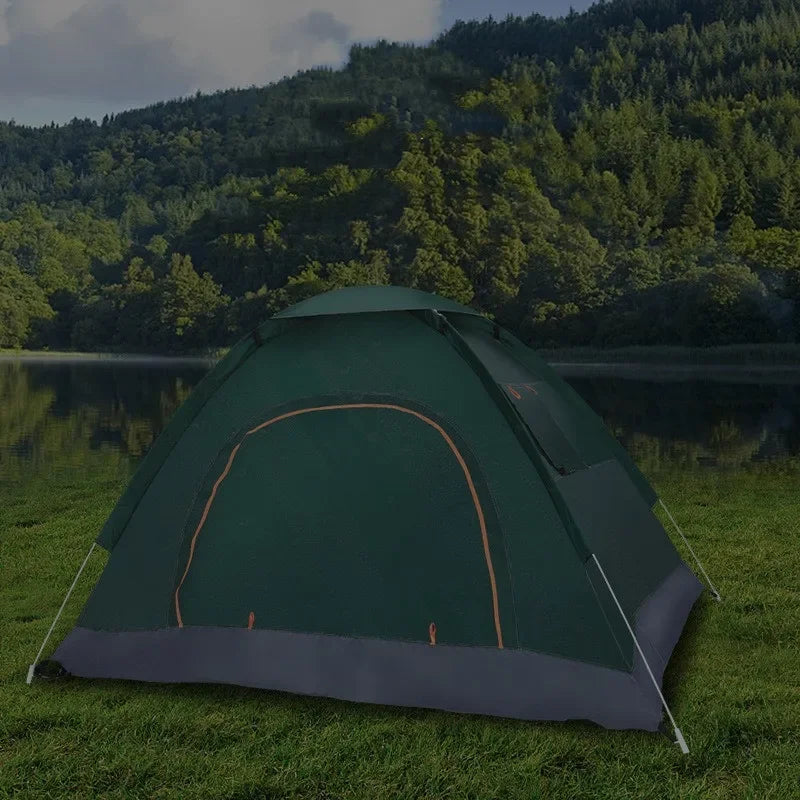 2-3Person Outdoor Pop Up Tent Waterproof Automatic Camping UV Protection Tents Llightweight Instant Setup Tourist Sun Shelter