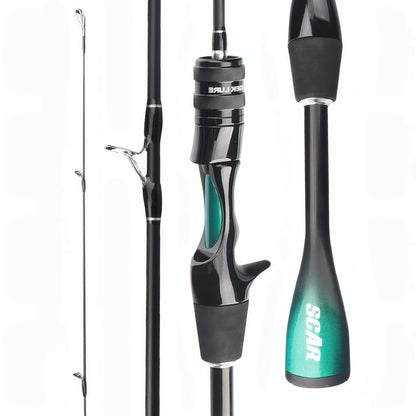 UL Ultra Light Carbon Fiber Lure Fishing Rod Tool for Carp Bass Trout,Spinning Casting Rod,1.8m 1.68m,Small Bait Fishing Pole