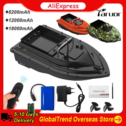 D16  Fishing Bait Boat Wireless Remote Control Fishing Feeder Fish Finder Device 430-540 yards Remote Range Fish Accessories