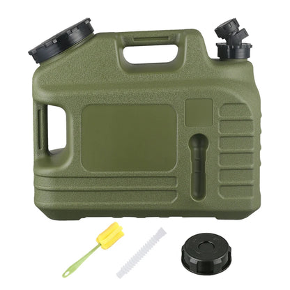 13L Water Storage Container Leak-Proof Drinking Water Bucket Large Capacity Water Container Jug for Vehicle Car Camping