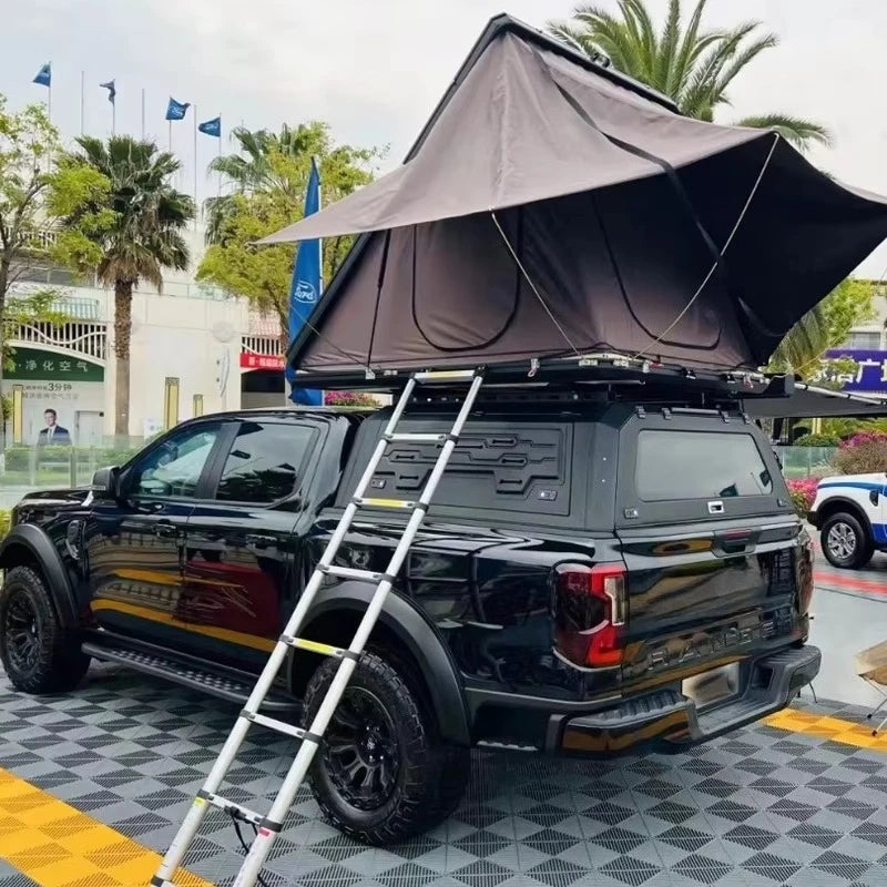 STLF Wholesale Waterproof Black Manganese Steel Hardtop Canopy Tailbox Cover For JAC T6 V7 K5 T9 T6 EV T8EV Hunrer EV