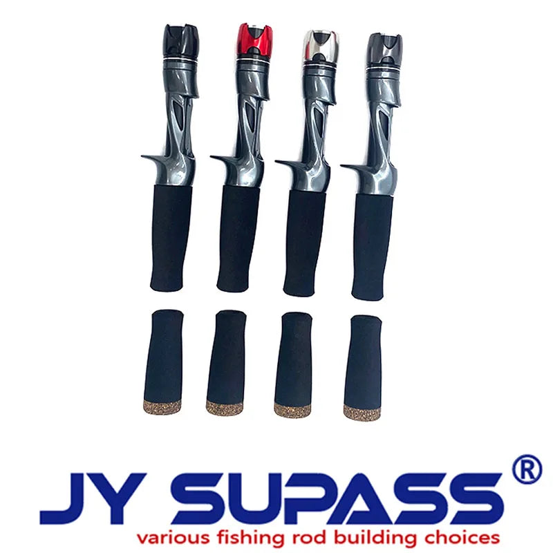 JY SUPASS YCS fishing rod building kit Reel Seat Locking Nut EVA Cork Grip Use To DIY Fish Rod Building and Repair