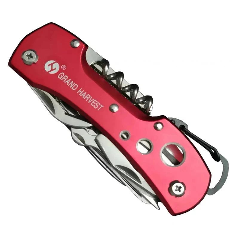 Multitool Knife 11 In 1 Fold Gear Swiss Knife Survive Pocket Hunting Outdoor Camping Survival Multifunctional Folding Knife