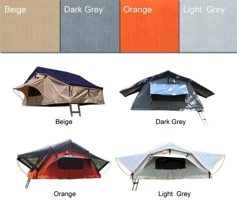 High Quality 4WD Foldable Waterproof Rooftop Tent Sunshade for Outdoor Camping Adventure