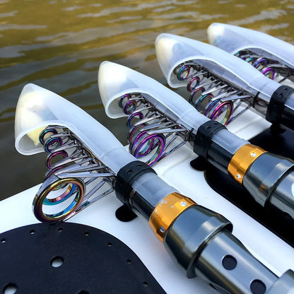 GHOTDA Light Telescopic Fishing Rod Portable Short Spinning Rods Carbon Fiber Super Hard 1.8M 2.1M 2.4M 2.7M 3.0M 3.6M