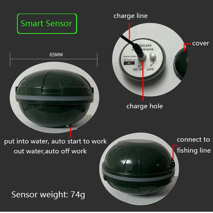 2026 New Design Brand New Smart Phone Fish Finder Sonar Android & IosFish Finder Bluetooth Intelligent Fish Visual Fishing