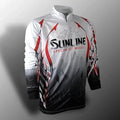 S-5XL Summer SUNLINE Fishing Clothing  Long Sleeve Fishing Shirt  Sun Protection Anti-mosquito Anti-uv Breathable Outdoor Sports