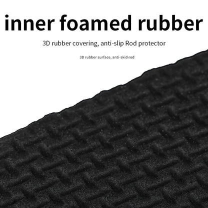 PURELURE-Spinning Rods Cap, Casting Rod Protection Rope, Adjustable Length, Pole Storage Bag, 102cm-152cm