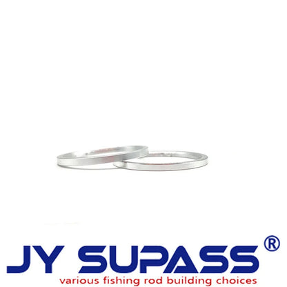 JY SUPASS 5pcs R1 wind check contracted fishing rod building kit trim ring for rod building Fishing Rod aluminum part