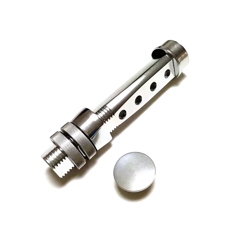 NooNRoo Fly Rod Reel Seat Aluminum Repair Fishing Rod Building Size 16 DIY Triangle Reel Seat