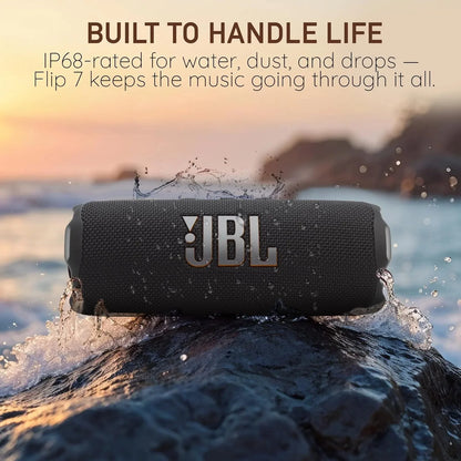 JBL Flip 7 Portable Bluetooth Speaker IP68 Waterproof Wireless Outdoor Speaker 14H Playtime Stereo Bass Sound Box