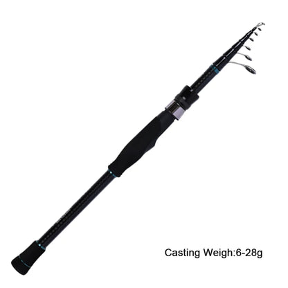 MIFINE PIONEER MINI Telescopic Fishing Rod 24T Carbon Fiber Lightweight Spinning Rods CW 1-10g 4-17g 6-28g L/M Fish Tubular Tip