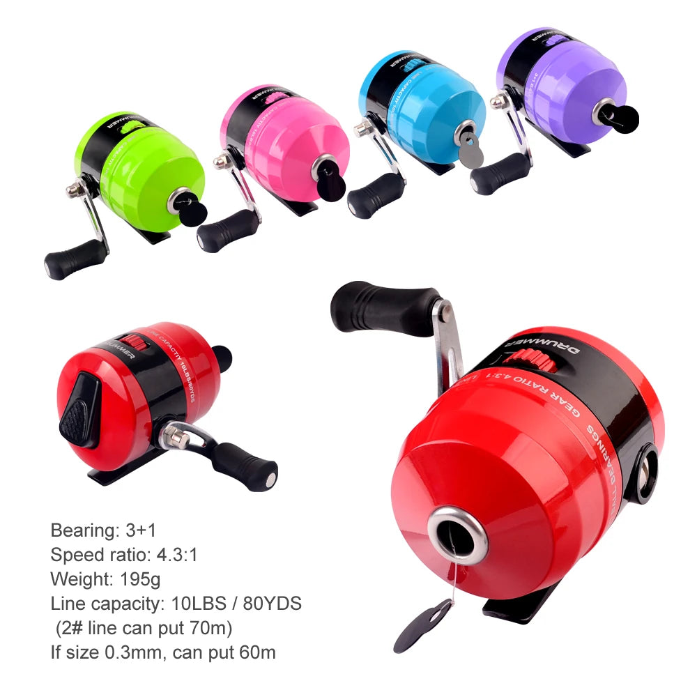 1.2m 1.5m Spinning Rod Carbon Fiber Ultralight Telescopic Casting Rod Kids Travel Mini Pole Fishing Reel Carp Fishing Tools