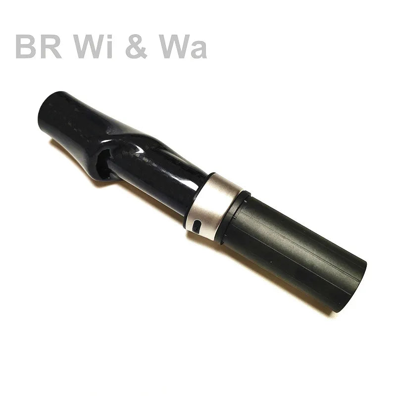 BR Wi & Wa Carbon Reel Seat 3K Woven Carbon Fiber  Body With FUJI Hood DIY Spinng Fishing Rod Casting Rod Repair  Building 1PCS
