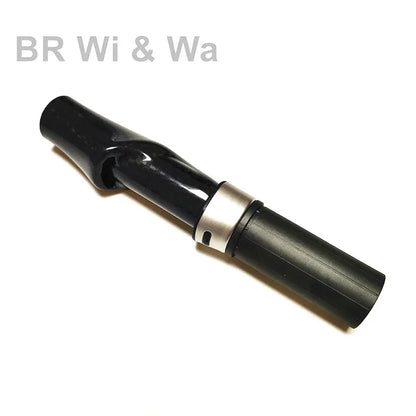 BR Wi & Wa Carbon Reel Seat 3K Woven Carbon Fiber  Body With FUJI Hood DIY Spinng Fishing Rod Casting Rod Repair  Building 1PCS