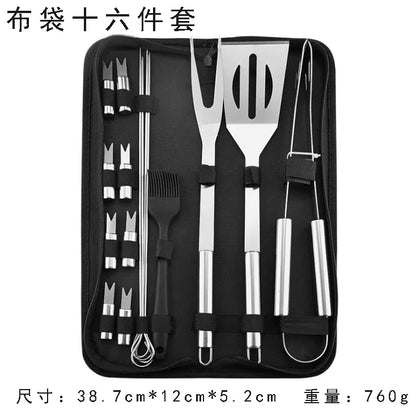 BBQ Tools Set Barbecue Grilling Utensil Accessories Camping Outdoor Cooking Tools BBQ Grill Accessories Kit Barbecue Utensils