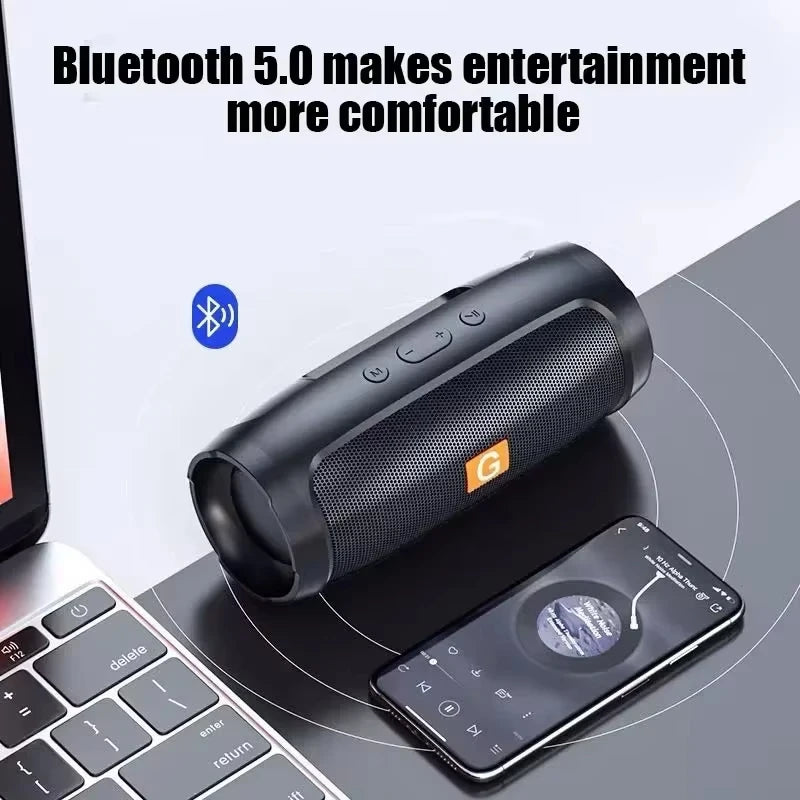 Lenovo 2026NEW Bluetooth Speaker Dual Speaker Stereo TF USB Playback FM Voice Broadcasting Subwoofer Wireless Portable Speakers