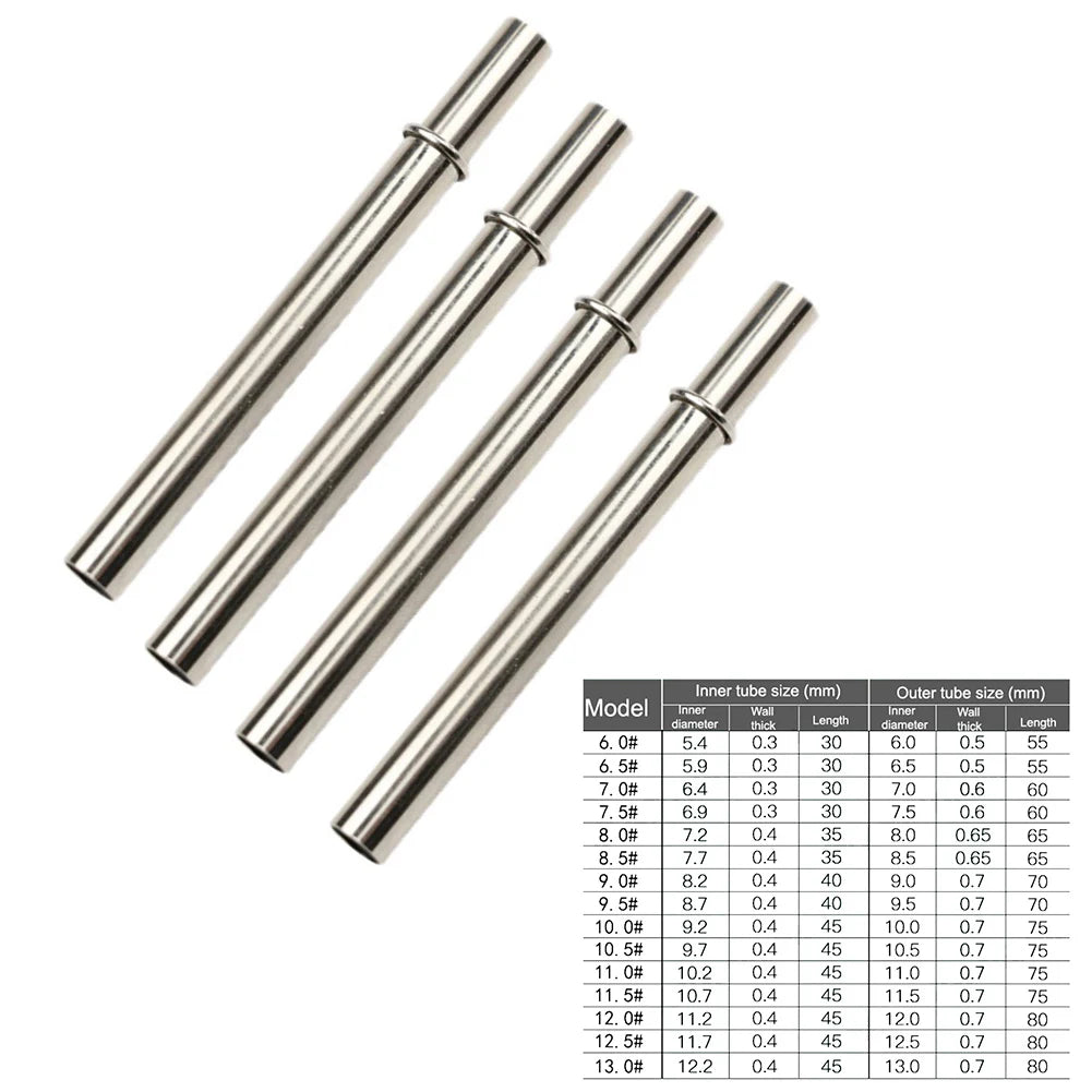 Fishing Rod Connecting Tube Fishing Rod Building Repair Fishing Pole DIY Ishing Rod Repair Accessorie