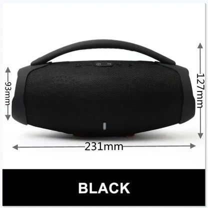 Caixa De som 100W High-power Bluetooth Speakers Portable Outdoor Subwoofer 3D Stereo Surround Sound Column Music Center Boombox