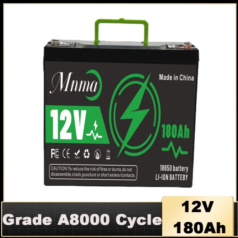 LiFePO4 Battery 24V 220Ah, 8000+ Cycle Life, Suitable for Solar Power Systems, RVs, Boats, Off-road Travel, and Fishing