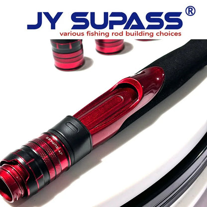 JY SUPASS VSS rod building components new style Reel Seat Locking Nut Fishing Rod Building Repair, DIY Components for rod custom
