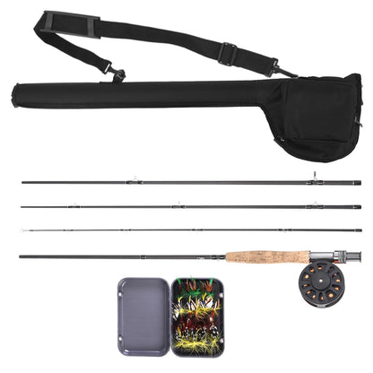 Fly Fishing Kit Fly Fishing Rod Kit 9ft Fly Fishing Rod and Reel Combo with Carry Bag Complete Starter Package Fly Fishing Kit