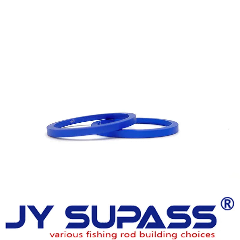 JY SUPASS 5pcs R1 wind check contracted fishing rod building kit trim ring for rod building Fishing Rod aluminum part