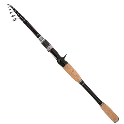 1.8M 2.1M 2.4M 2.7M 3.0M Carbon Rod Telescopic Lure Fishing Rod Casting Spinning Rod Travel Rod Ultralight Fishing Rod