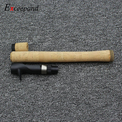 Exceepand Composite Cork Casting Fishing Rod Handle for Rod Building Grip  with Reel Seat Replacement for Rod Building or Repair